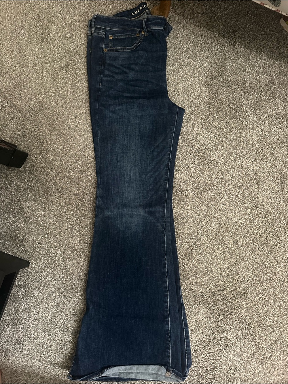 American Eagle Outfitters Dark Indigo Flare Jeans